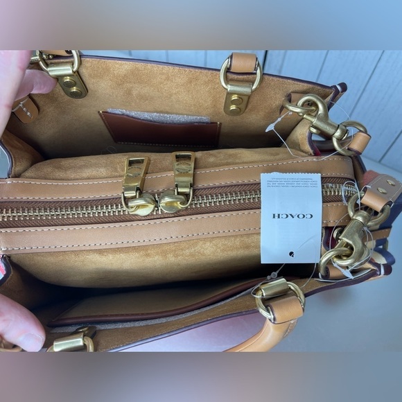 New! COACH X DISNEY Limited Edition 50 Year RED MICKEY & MINNIE MOUSE ROGUE 25 - Picture 10 of 10